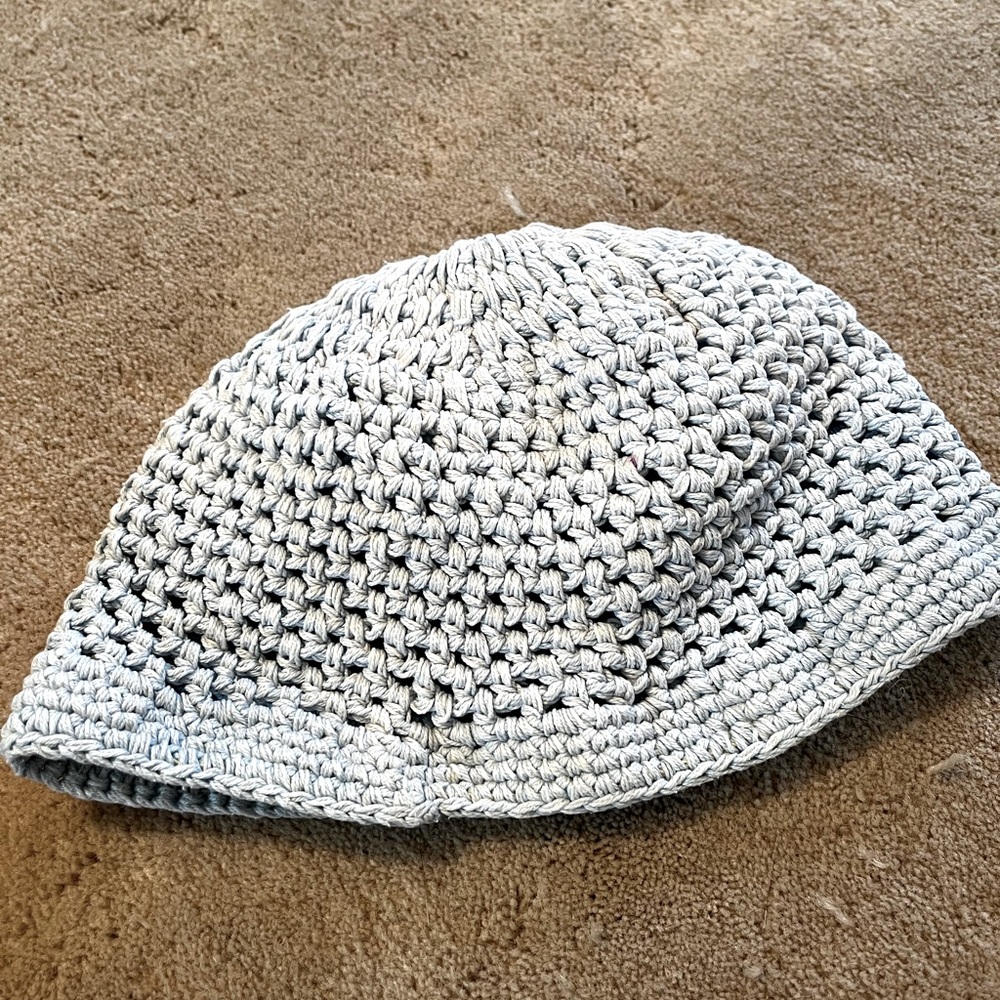 Vintage 90-00’s light blue knit beanie cap